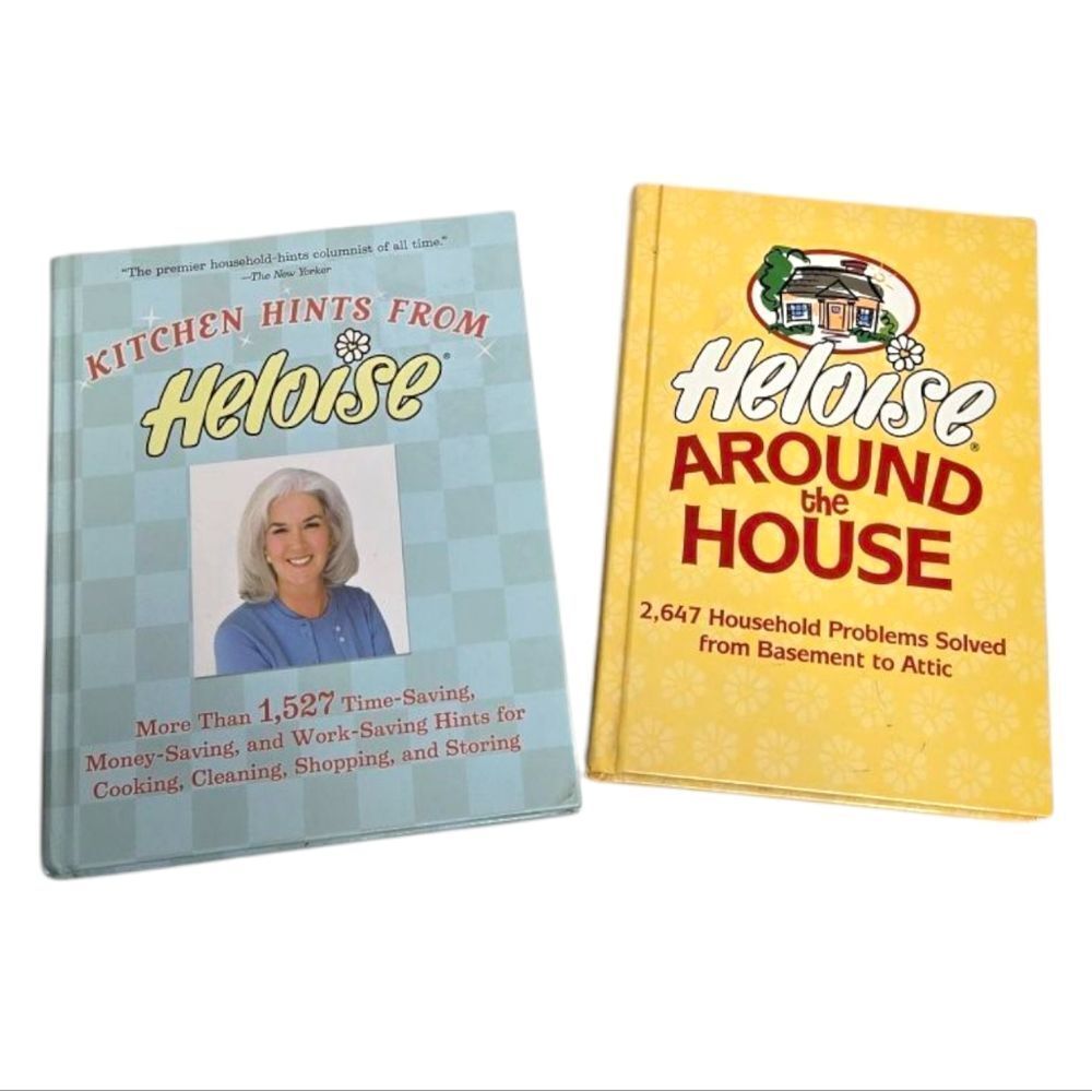 HELOISE Kitchen Hints and Around The House DIY household soulutions and hacks